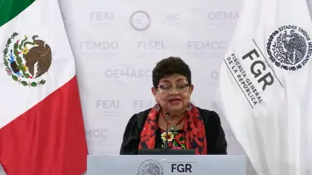 Ernestina Godoy, titular de la Fiscalía General de la República.
