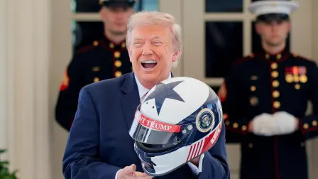 Donald Trump, presidente de Estados Unidos.