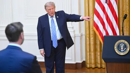 Donald Trump, presidente de Estados Unidos.