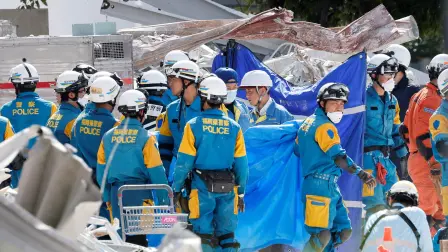 Afectaciones tras el terremoto en Japón.