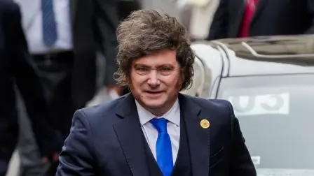 Javier Milei, presidente de Argentina.