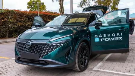 Nissan Qashqai e-Power que obtuvo el Récord Guiness