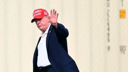 Donald Trump, presidente de Estados Unidos.