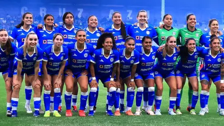 Integrantes del equipo previo a un partido.