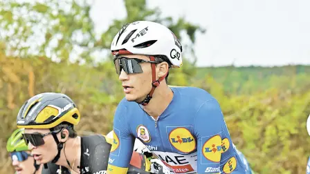 Isaac del Toro, ciclista.