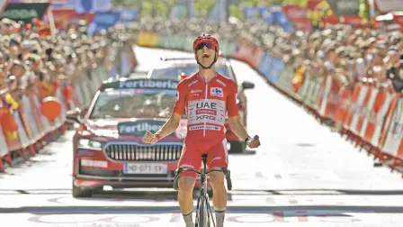 Tadej Pogačar, ciclista.