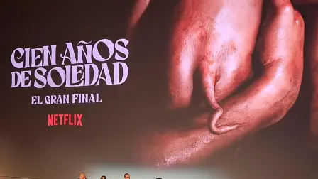 Presentación de la temporada final de la serie de Netflix, basada en la novela de Cien Años de Soledad, de Gabriel García Márquez.