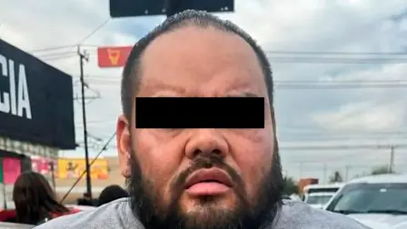 Salvador "N" fue detenido en Mexicali, Baja California.