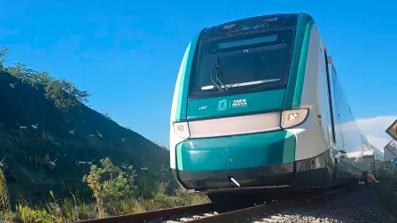 Percance en el Tren Maya.