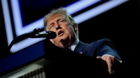 Donald Trump, presidente de Estados Unidos.