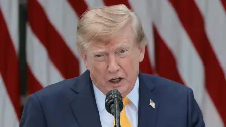 Donald Trump, presidente de Estados Unidos.