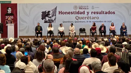 Claudia Sheinbaum visitó Querétaro este viernes como parte de su gira para dar a conocer su segundo Informe de Gobierno.