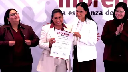 Ana Lilia Rivera Rivera es designada nueva coordinadora de Morena en Tlaxcala.