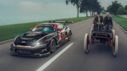 Ford Mustang GT3 revive el “Sweepstakes” de 1901