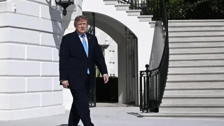 El presidente de Estados Unidos, Donald Trump.