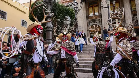 Cuernudos de Calnali, Festival Cervantino.