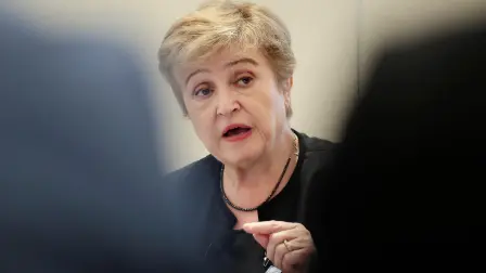 Kristalina Georgieva, directora gerente del Fondo Monetario Internacional (FMI).