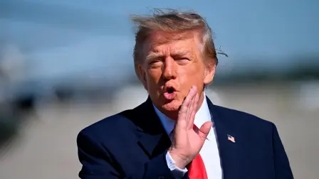 Donald Trump, presidente de Estados Unidos.