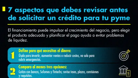 7 aspectos para solicitar tu credito