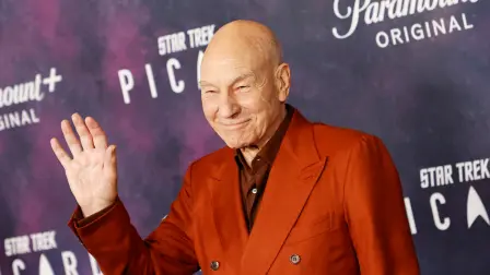 Sir Patrick Stewart, actor británico.