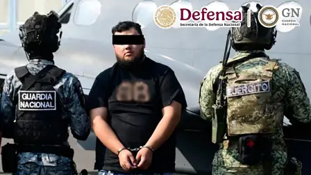 El secretario de Seguridad y Protección Ciudadana confirmó la detención de Axel Alfredo "N" en Matamoros, Tamaulipas.