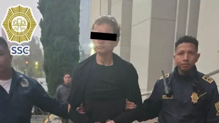 Su detención ocurrió en inmediaciones de la calle Atlixco y Juan Escutia.