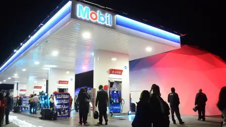 Las estaciones de ExxonMobil que inauguró en el estado de Querétaro. Foto EE: Miguel Blancarte. 