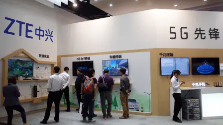 ZTE fue multada en 2017 con 1,200 millones de dólares.