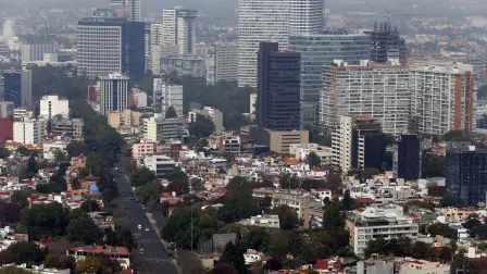 Foto: Panorámica de la Ciudad de México