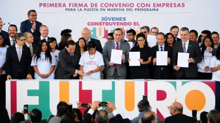 Más de 1 millón de jóvenes se han inscrito al programa Jóvenes Construyendo el Futuro. Foto: Cuartoscuro