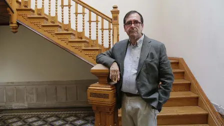 Arquitecto Gabriel Mérigo Basurto. Foto EE: Hugo Salazar