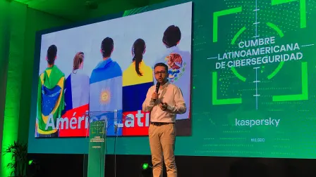 Fabio Assolini, investigador senior de Seguridad de Kaspersky. Foto EE: Rodrigo Riquelme 