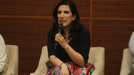 Kenia López Rabadán, senadora del PAN. Foto EE: Eric Lugo