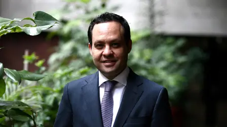 Clemente Castañeda, coordinador nacional de Movimiento Ciudadano y senador por el estado de Jalisco. Foto EE: Gabriela Esquivel.