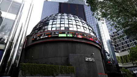 El referencial índice S&P/BMV IPC, compuesto por las 35 acciones más líquidas del mercado local, opera con un retroceso de -0.26% y se ubica en un nivel de 43,736.04 unidades. Foto EE: Archivo