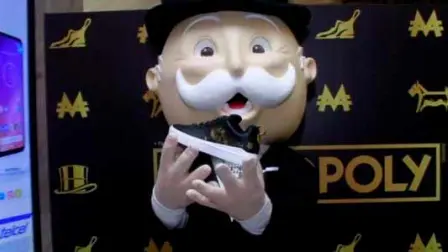 Mr. Monopoly, originario de Atlantic City, es considerado uno de los personajes más ricos del mundo, caracterizado por tener un estilo de vida único. FotoEE: Patricia Ortega 