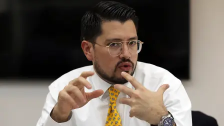 Carlos Martínez Velázquez, director general de la hipotecaria del Estado. Foto EE: Fernando Villa del Ángel