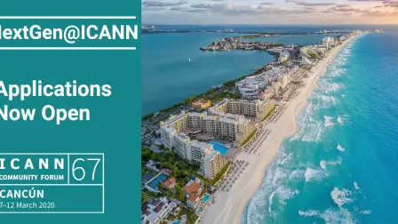 Invitación de ICANN para su reunión de Cancún. Foto: Cortesía ICANN