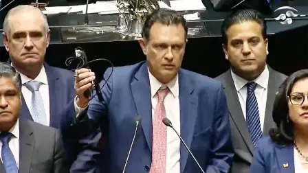 Mauricio Kuri, coordinador del grupo parlamentario del Partido Acción Nacional. Foto EE: Especial