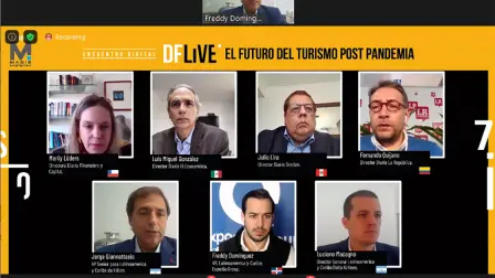 Encuentro virtual: El futuro del turismo post pandemia. Foto EE: Especial