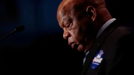 Lewis nació en Troy, en Alabama, en 1940. Fue el cuarto de diez hermanos de una familia campesina. Foto: Reuters.