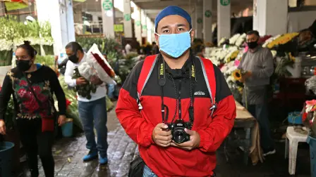 Daniel Sánchez. Freelance. Fotografía: Fernando Villa del Ángel