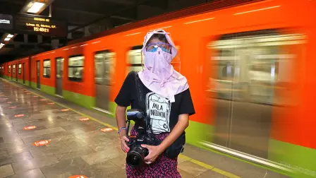 Leslie Pérez. El Heraldo de México. Fotografía: Fernando Villa del Ángel