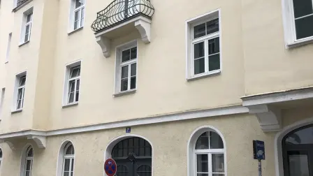 Edificio en Múnich donde está el departamento de la esposa de Emilio Lozoya Austin, Marielle Eckes. Eckes no estuvo presente durante el cateo. Foto: Stefan Kürthy / BILD