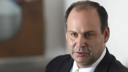 Gustavo de Hoyos Walther, presidente de la Coparmex. Foto EE: Archivo