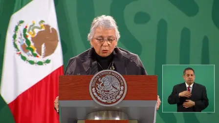 La secretaria de Gobernación, Olga Sánchez Cordero.