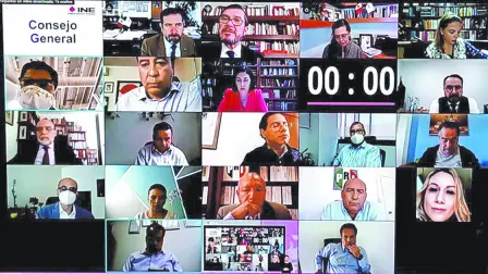 El Consejo General del Instituto Nacional Electoral sesionó durante 11 horas
