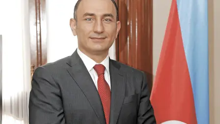 El embajador de Azerbaiyán en México, Mammad Talibov.