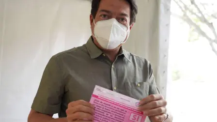 Mario Delgado, presidente nacional de Morena. Foto EE: Cortesía Twitter / @mario_delgado