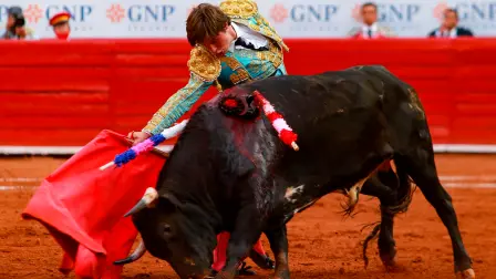 Juan Pedro Llaguno, torero queretano. Foto EE: Eric Lugo